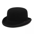 Gaillard Black Wool Bowler Hat