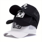 Gangsta Skeleton Trucker Cap
