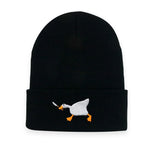 Gangster Goose Knitted Beanie