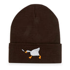Gangster Goose Knitted Beanie