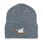 Gangster Goose Knitted Beanie