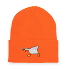 Gangster Goose Knitted Beanie