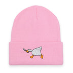 Gangster Goose Knitted Beanie