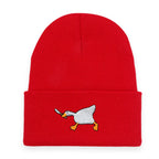 Gangster Goose Knitted Beanie