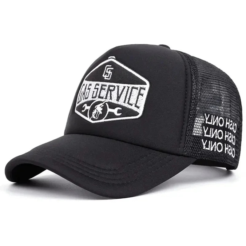 Gas Service Trucker Baseball Cap