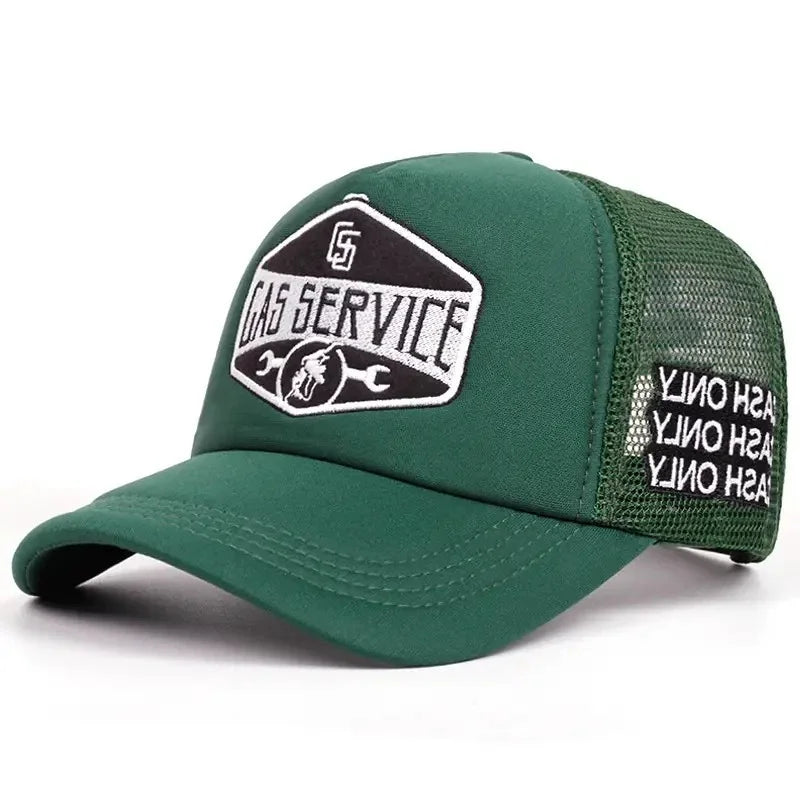 Gas Service Trucker Baseball Cap