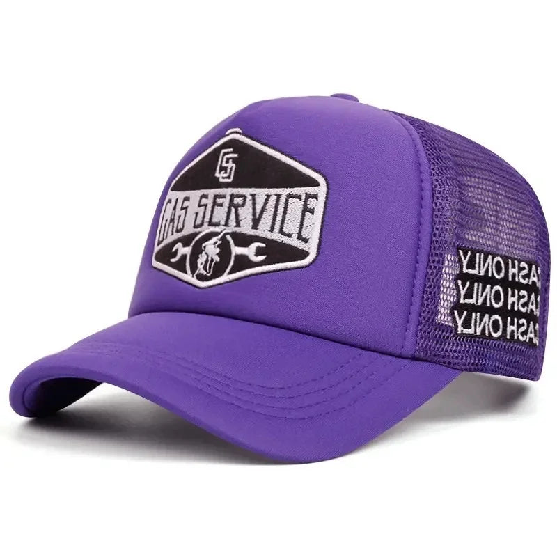 Gas Service Trucker Baseball Cap