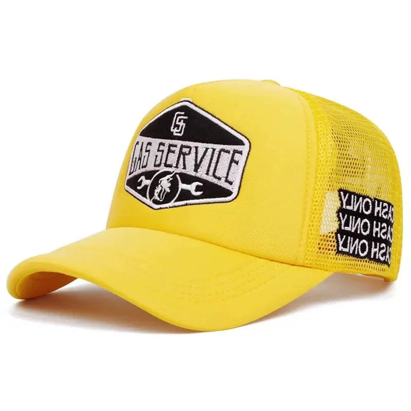 Gas Service Trucker Baseball Cap
