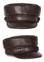 Gascogne Genuine Leather Sailor Cap