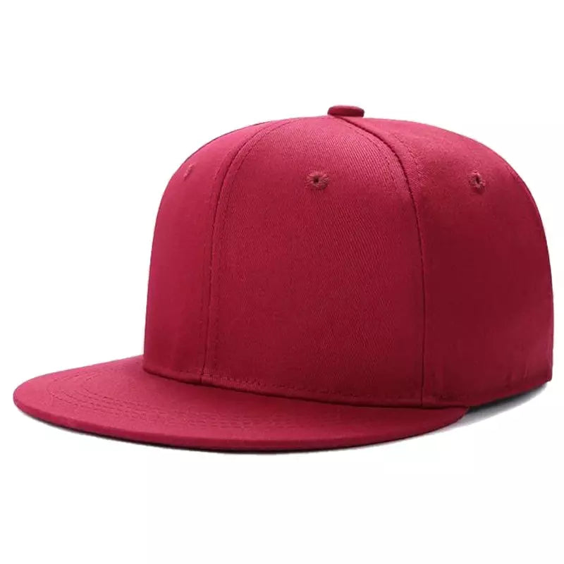 Ghelter Classic Plain Snapback Cap