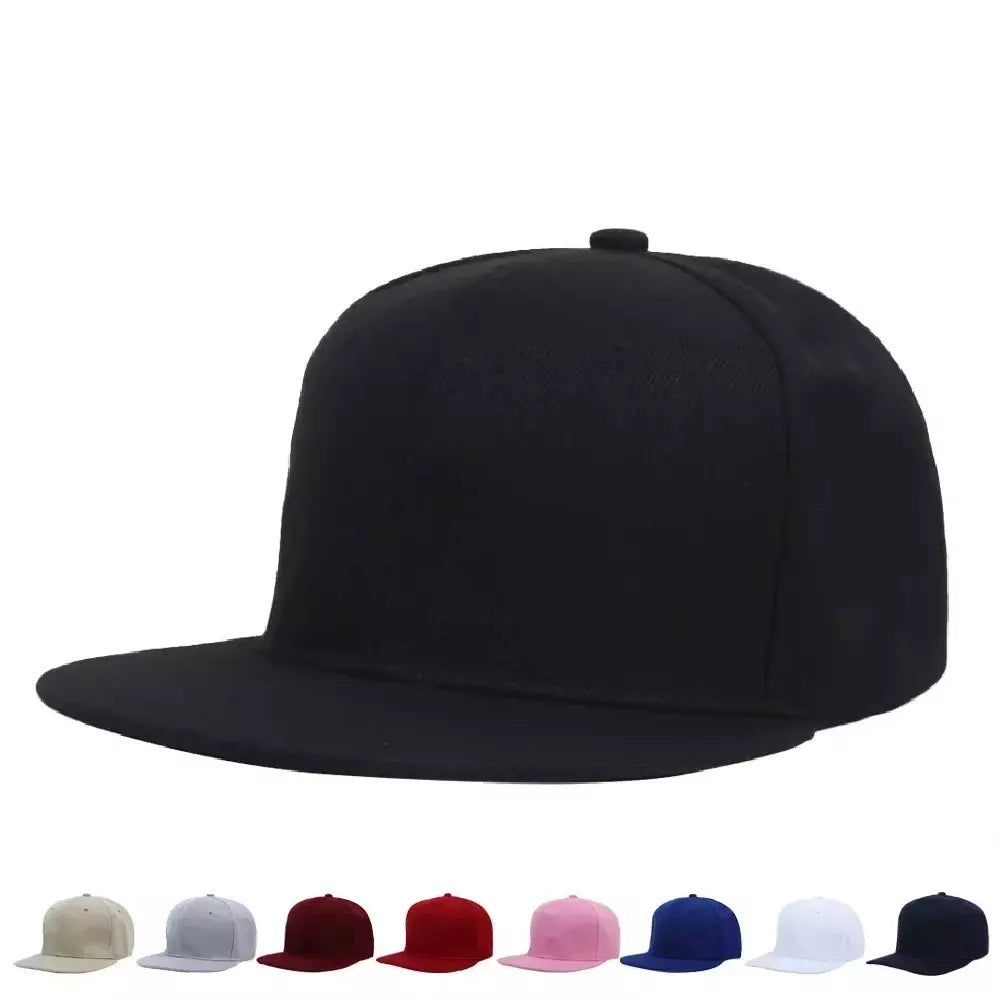 Ghelter Classic Plain Snapback Cap