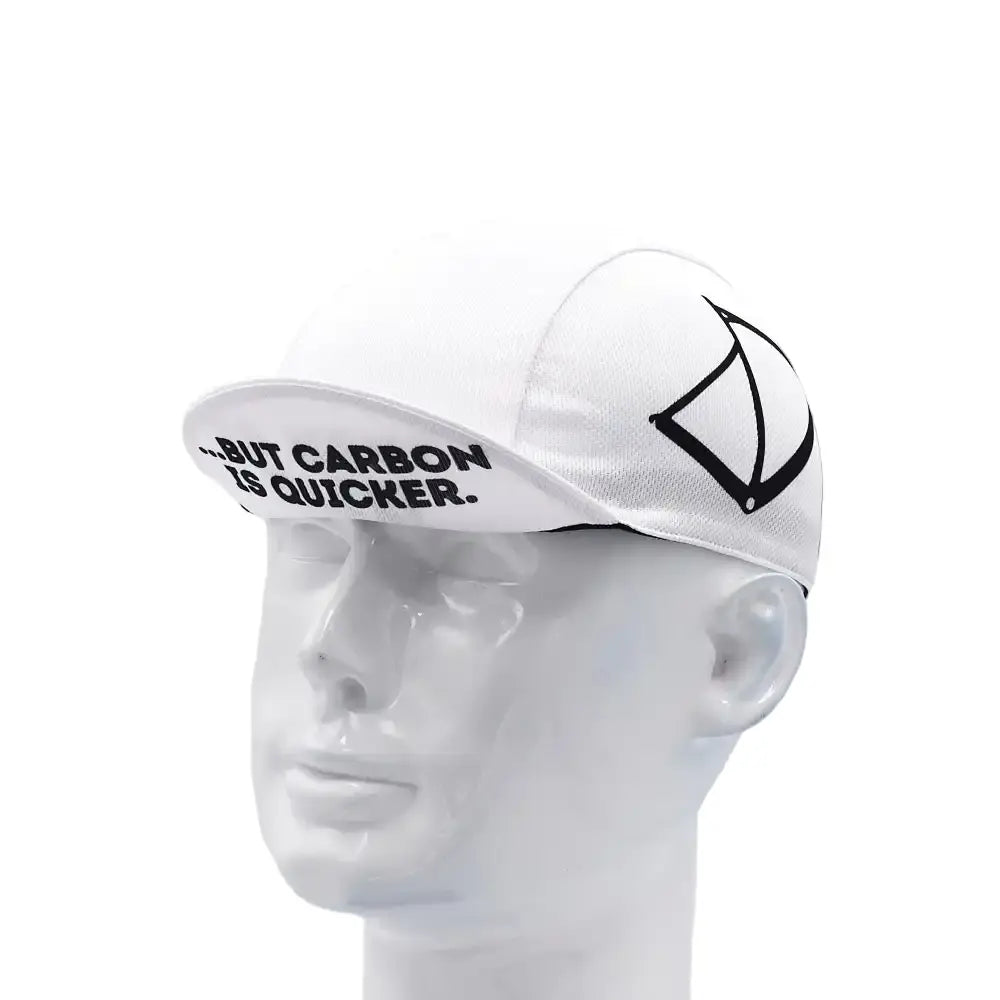 Ghelter Black & White Cycling Cap