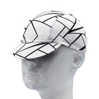 Ghelter Black & White Cycling Cap