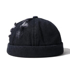 Ghelter Ripped Denim Docker Cap