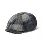 Gisborne Plaid Newsboy Cap