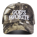 God's Favorite Camouflage Baseball Cap