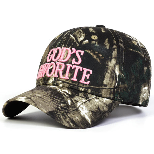 Pink Camouflage Baseball Cap