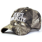 God's Favorite Camouflage Baseball Cap