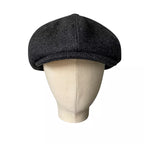 Godard Wool Herringbone Newsboy Cap