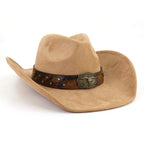 Golden Bull Suede Cowboy Hat