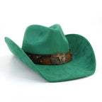 Golden Bull Suede Cowboy Hat