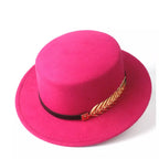 Rose Classic Boater Hat – adjustable classic boater hat