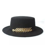 Classic Boater Hat side view