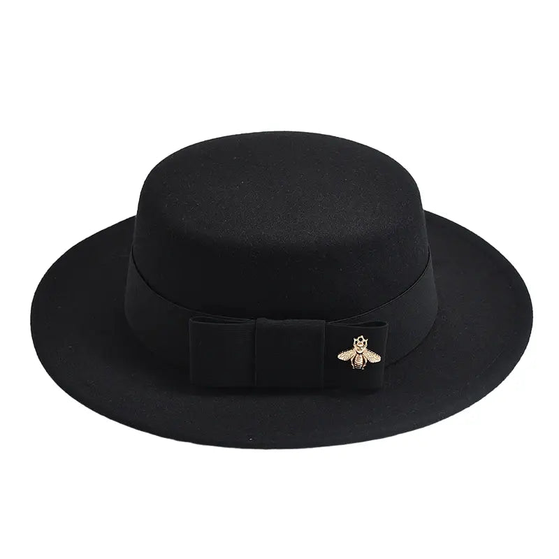 Classic Boater Hat front view