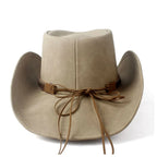 Golden Phoenix Genuine Leather Cowboy Hat