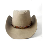 Golden Phoenix Genuine Leather Cowboy Hat