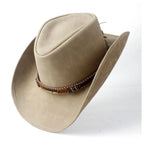 Golden Phoenix Genuine Leather Cowboy Hat