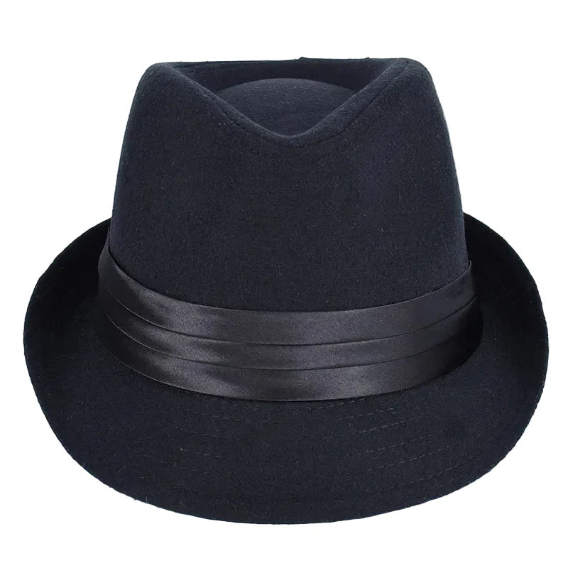 Goldstone Black Felt Trilby Hat
