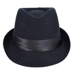 Goldstone Black Felt Trilby Hat