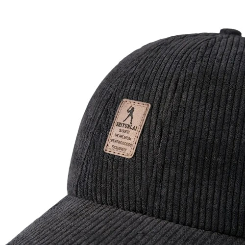Golf Winter Corduroy Baseball Cap