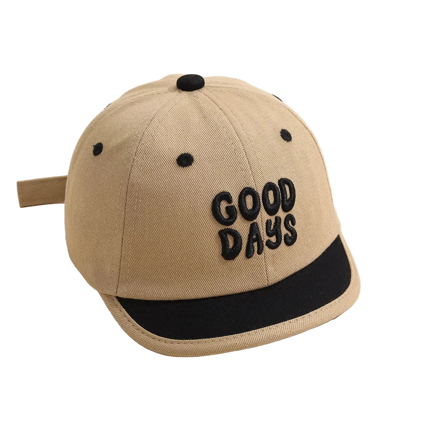 Good Days Kids Short Brim 6-Panels Baseball Cap