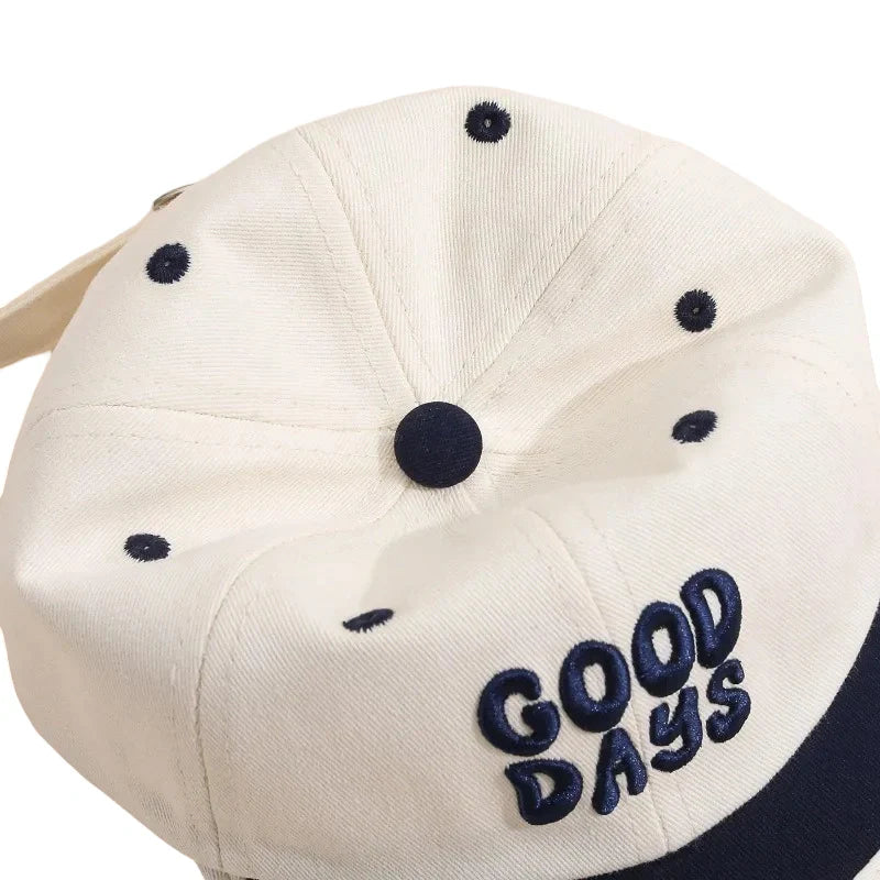 Good Days Kids Short Brim 6-Panels Baseball Cap