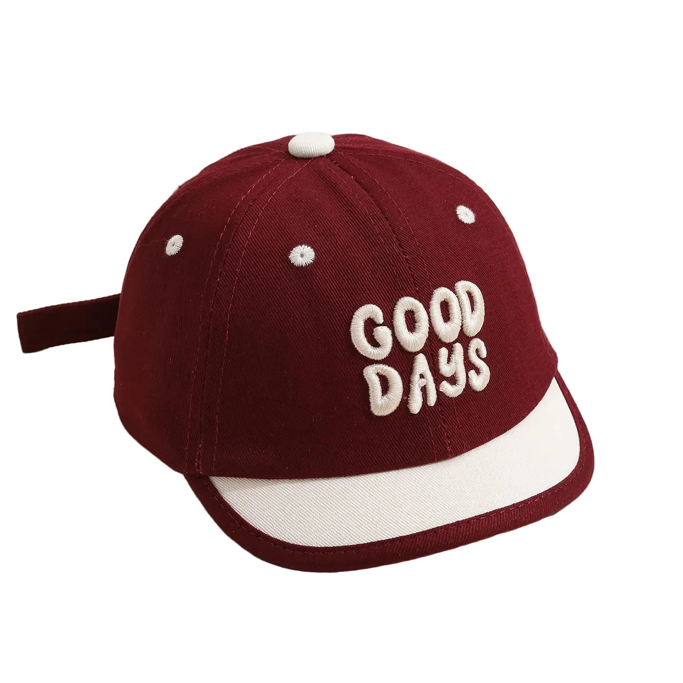 Good Days Kids Short Brim 6-Panels Baseball Cap