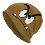 Goomba Face Brown Beanie