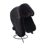 Gorki Genuine Leather Trapper Bomber Hat