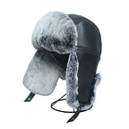 Gorki Genuine Leather Trapper Bomber Hat