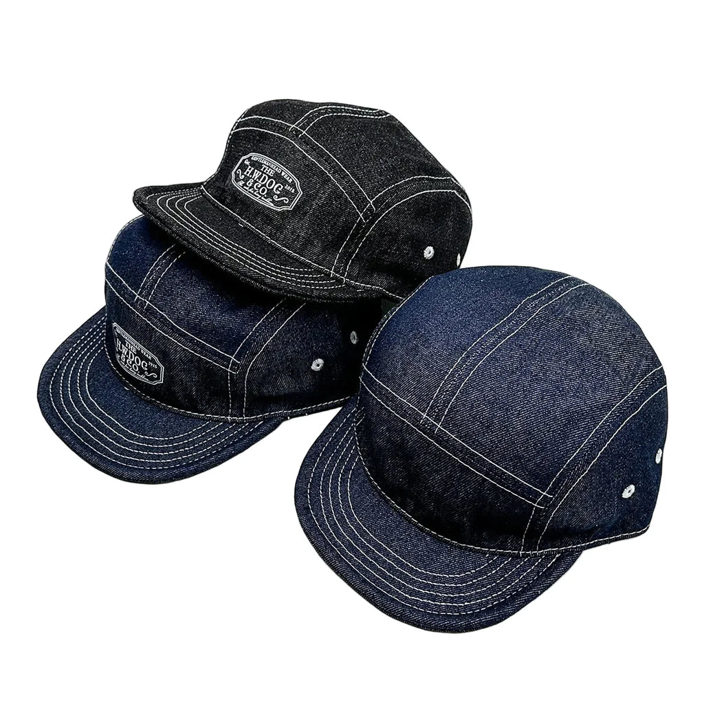 H.W DOG Denim 5-Panels Cap