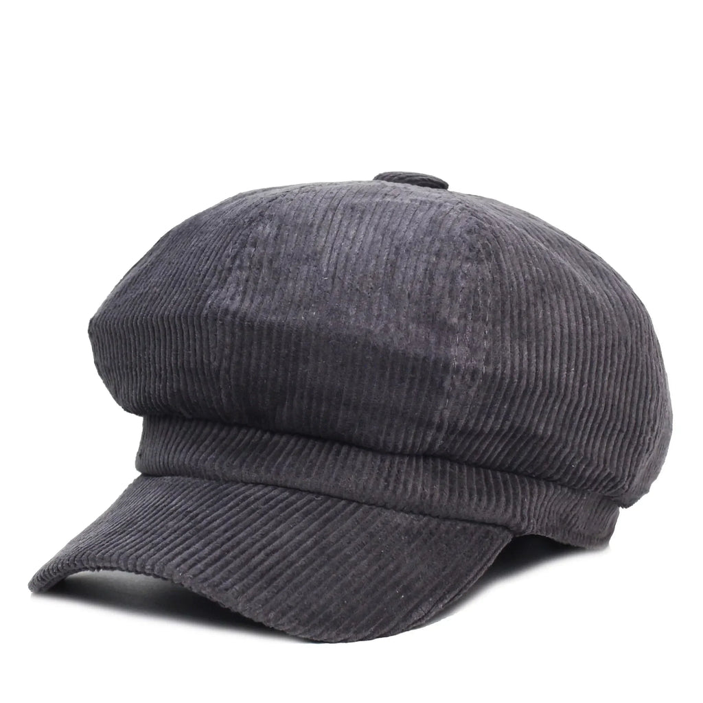 Hadot Corduroy Newsboy Cap