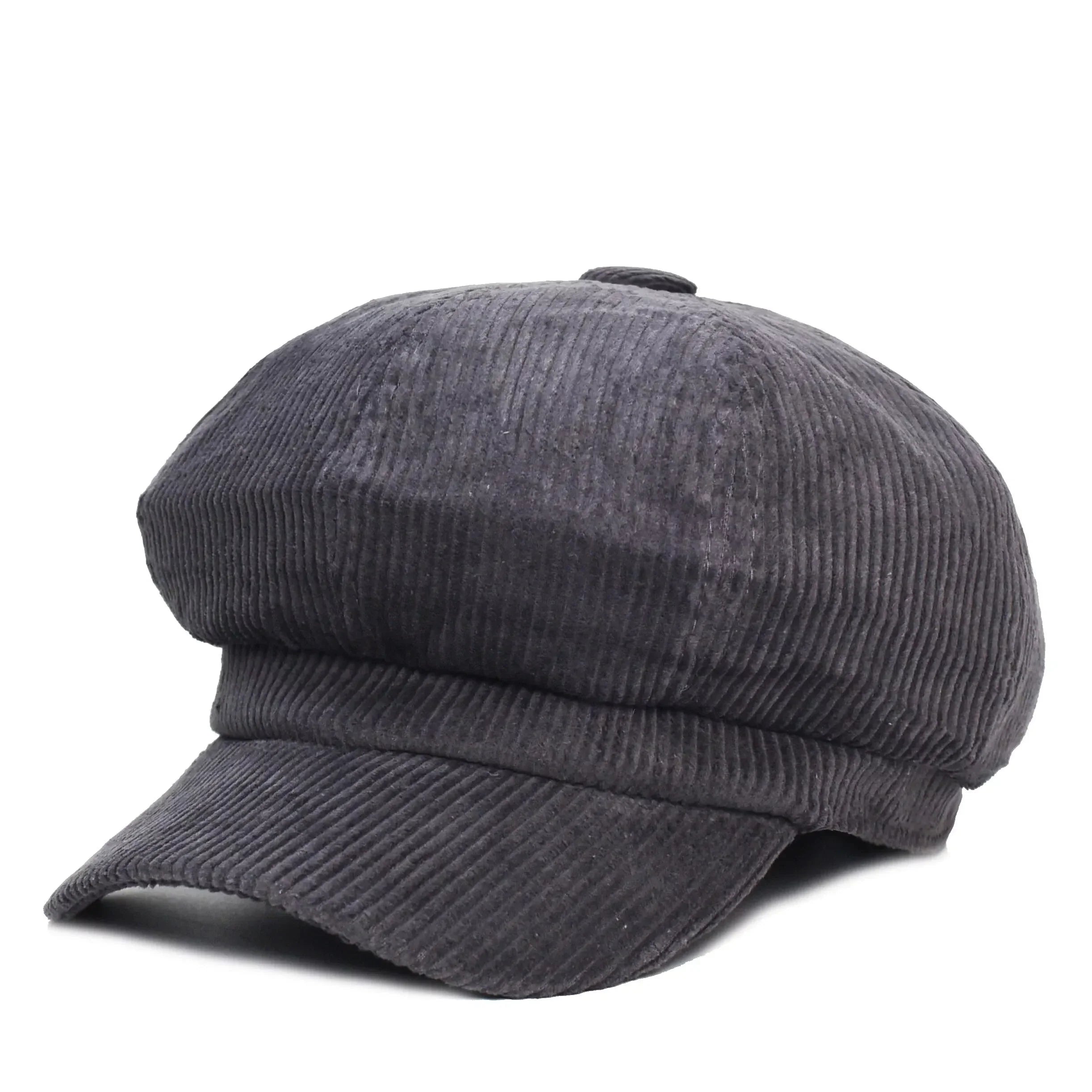 Hadot Corduroy Newsboy Cap