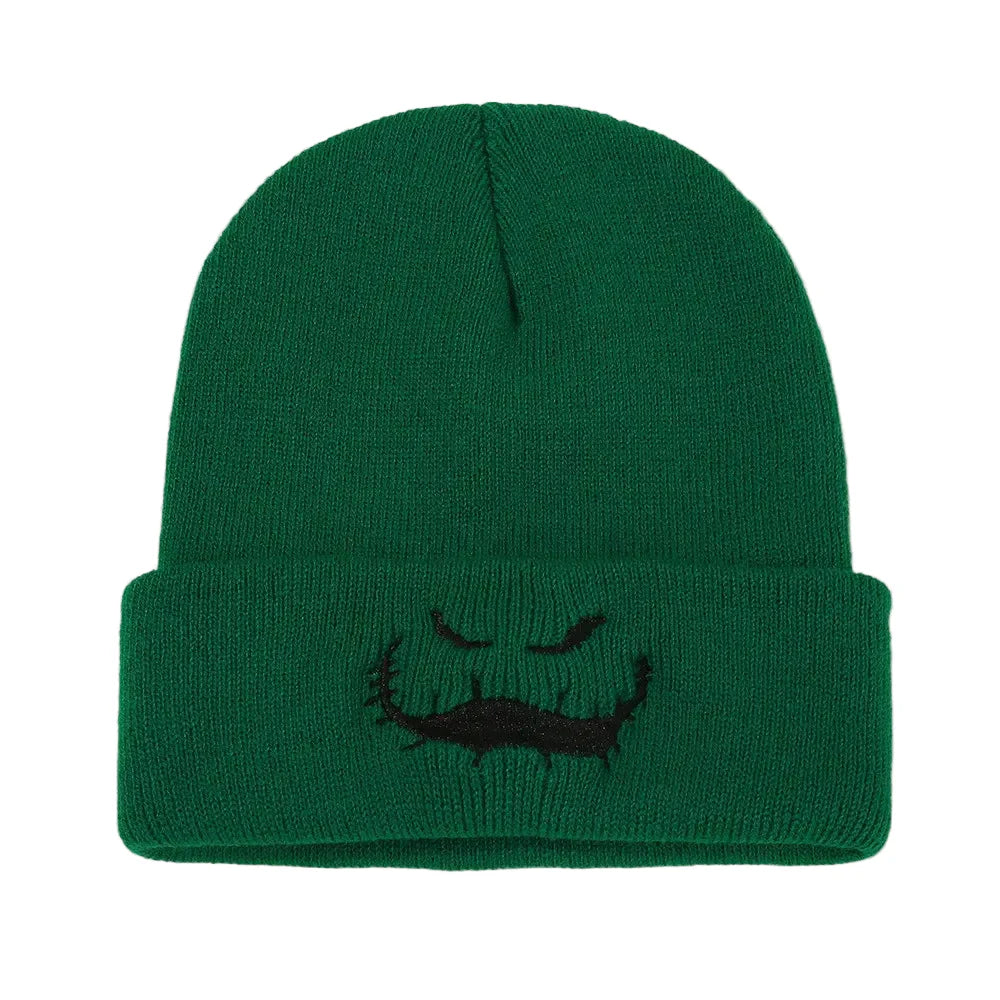 Halloween Creepy Winter Knitted Beanie