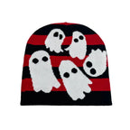 Halloween Ghosts Knitted Beanie
