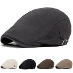 Hammond Plain Cotton Flat Cap