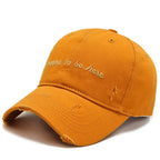 Happy To Be Here Cotton Baseball Cap