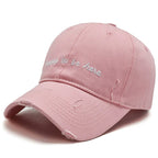 Happy To Be Here Cotton Baseball Cap