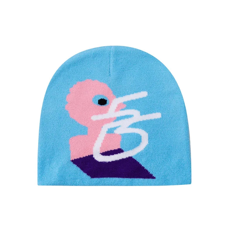 Blue Skully Beanie