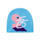 Blue Skully Beanie